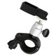 thumbnail image 1 of Soporte de montaje para manillar de bicicleta de motocicleta negro para cámaras Zulema Soporte de la abrazadera de montaje en bicicleta, 1 of 7