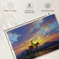 thumbnail image 6 of Elephant Stock Sun Burn Wall Art - Horizontal Canvas Wall Art - Living Room Wall Decor - Our America Canvas - Brown And Orange Decor By Jack Sorenson - 39" x 26", 6 of 8