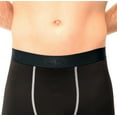 thumbnail image 2 of Athletic Works Adult Compression Long Short, Large, Black, Unisex, 1 Pack, 2 of 9