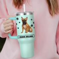 thumbnail image 6 of French Bulldog Gift for Dog Owner,40oz French Bulldog Tumbler with Handle Insulated Reusable Stainless Steel Travel Water Bottle (Color 3), 6 of 6