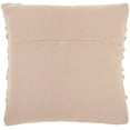 thumbnail image 2 of Rose Pink Pom-Pom Detailed Throw Pillow, 2 of 5