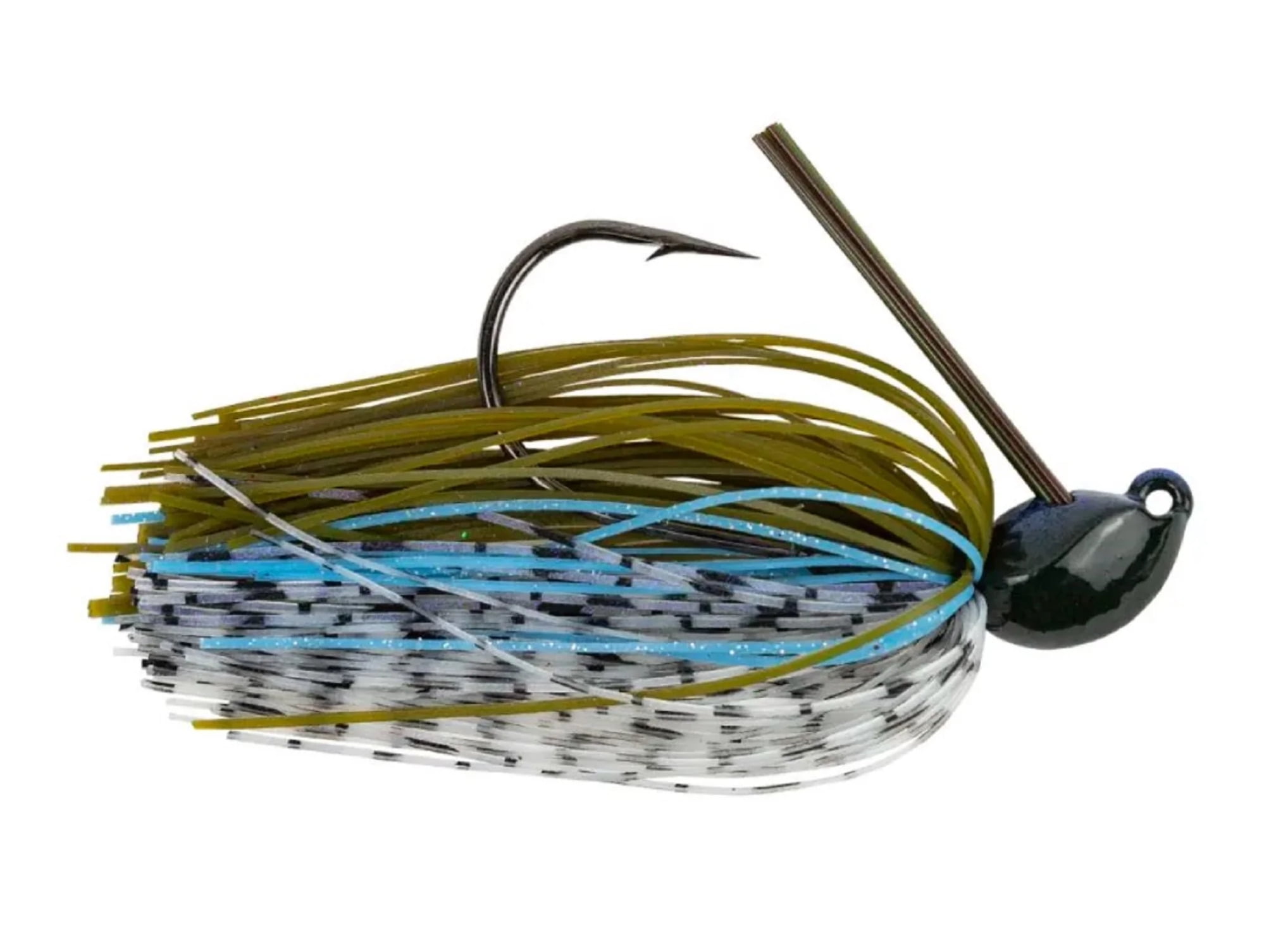 Googan Squad Thicc Jig 3/8 oz Bluegill Fishing Lure with 5/0 Hook, 1 Pack