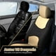 thumbnail image 3 of Fundas para Asientos de Automovil Juego 11 pzs, Universales Primavera y Verano Cubre Asientos para Auto, Suave, Transpirable y a Prueba de Polvo, para Coches, Furgonetas, SUV Etc (Beige), 3 of 9