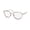 blush, variant on KENDALL + KYLIE KKO174 BEVERLY PREMIUM ACETATE PLASTIC EYEGLASS FRAME/GLASSES