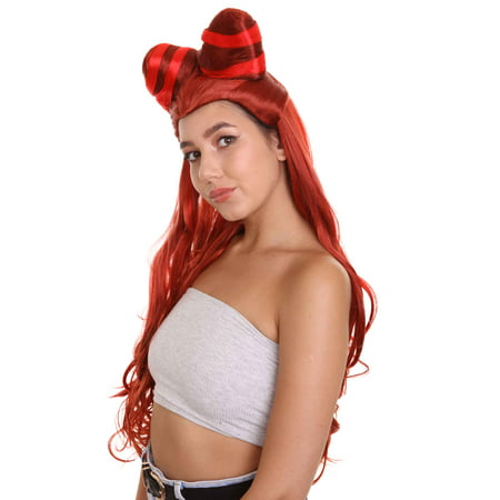 Poison Ivy Wig | Red Cosplay Wig | Premium Breathable Capless Cap