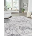 thumbnail image 3 of Rugs.com Finsbury Collection Rug – 5' 3 x 8' Gray Medium Rug Perfect For Living Rooms, Large Dining Rooms, Open Floorplans, 3 of 9