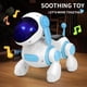 thumbnail image 5 of Perro robot interactivo inteligente: simula caminar, emite luz, produce sonidos y reproduce música (sin batería), 5 of 7
