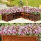 thumbnail image 5 of Nvzi Paquete de 6 ramos artificiales de margaritas para exteriores, resistentes a los rayos UV, decoración floral, plantas artificiales de seda, color morado., 5 of 5