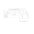 thumbnail image 6 of HOQBN 96.9" Boneless Modular Sectional Sofa with Chaise, L-Shaped Corduroy Cloud Sectional Couch with Deep Seat and Side Pockets, Upholstered 3 Seater Sofa Living Room, No Assembly, Black, 6 of 10