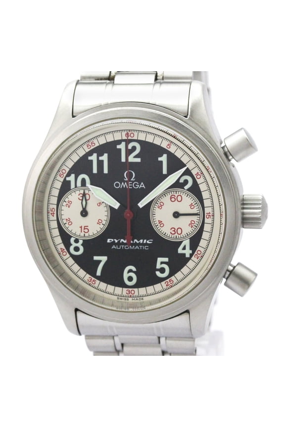 Pre-Owned OMEGA Dynamic Chronograph Targa Florio Limited Watch 5241.51 Polished