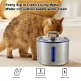 thumbnail image 4 of Fuente de Agua Para Mascotas de Agua 304 Fuente Automática de Agua de Acero inoxidable, 4 of 7