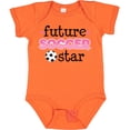 thumbnail image 3 of Inktastic Future Soccer Star Girls Girls Baby Bodysuit, 3 of 5