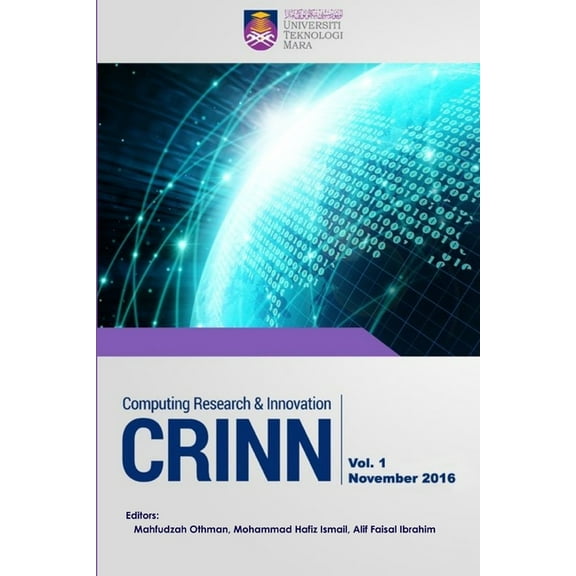 Computing Research & Innovation (CRINN), Vol.1, November 2016, (Paperback)