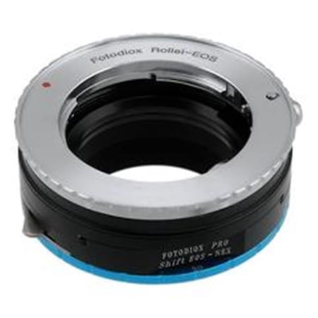 Fotodiox R35-EOS-SnyE-P-Shift Pro Lens Mount Shift Adapter - Rollei 35 SLR Lens To Sony Alpha E-Mount Mirrorless Camera Body