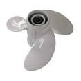 thumbnail image 3 of 6-9.9HP Aluminum Alloy Propeller, Marine Outboard Propeller, 3 of 5