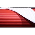 thumbnail image 7 of Pleated Marine Vinyl Upholstery Fabric  Bright Red 54" Wide By 5 Yards Boat Auto, 7 of 7