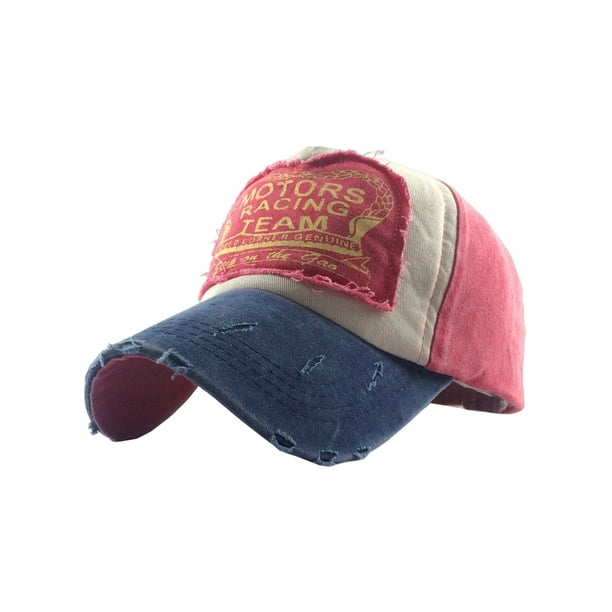 Minnieouse Hombre Mujer Liso Ajustable Gorra Béisbol Camionero Deporte Sombrero Sombreros rosa rojo azul oscuro Minnieouse PS1252-08