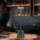thumbnail image 3 of Cordless Table Lamp, LED Metal USB Rechargeable 6000mAh 2-Levels Brightness Night Light Desk Lamp Reading Lamp(Gold), 3 of 4