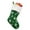 Green, variant on Christmas Sale! 18 inch Christmas Stocking Pet Dog Stocking Dog Paw Fireplace Hanging Stocking for Christmas Holiday