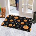 thumbnail image 5 of Halloween Pumpkin Ghost Front Door Mat,Non-Slip Doormat Mat 17x30 Inch Ghost Boo Spooky Throw Rug for Room Winter Laundry, 5 of 6