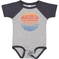 thumbnail image 3 of Inktastic Lake of the Ozarks Distressed Retro Sunset Boys or Girls Baby Bodysuit, 3 of 5