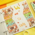 thumbnail image 5 of YUBX Cute Animals Washi Tape Set 20 Gold Foil Masking Decorative Tapes, 5 of 9