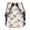 thumbnail image 4 of Disketp Rabbit And Squirrel Backpack for Men and Women - Lightweight Backpack Classical with Multi-pockets Casual Daypack for College Workplace Travel, 4 of 5