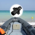 thumbnail image 4 of KAKOWELY Inflatable Boat Foot Pump Hose Adapter Inflatable Kayak Air Valve Adapter Inflatable Boat Pump Adapter Kayak Air Pump Hose Replacement Accessories,2.28X"X1.65"X1.3", 4 of 5