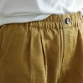thumbnail image 4 of JINMGG Shorts for Women Clearance $5 Pants for Women Casual Summer Elastic High Waist Linen Pant Pockets Shorts Half Shorts Pants Yellow XXL, 4 of 6