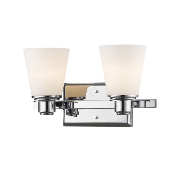 Z-Lite Kayla 2 Light Vanity Light in Chrome