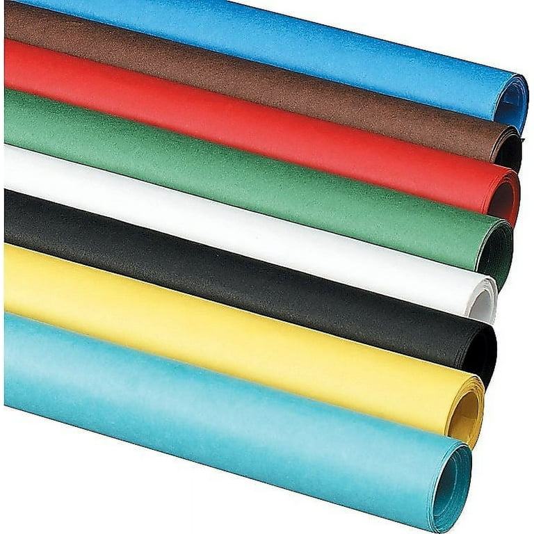 Pacon Artkraft Duo-Finish Duo-Finish Paper Roll P67304, , Black, 1 Roll, 4'  x 200' (PAC67304)