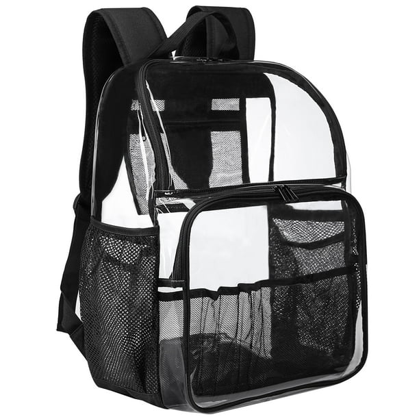 Mochila transparente GimiUito Mochila transparente 45 cm School Black