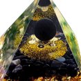 thumbnail image 3 of Pirámide de orgonita de cristal Energía curativa Reiki Chakra Decoración para el hogar y la oficina (E) Ehuebsd  Libre de BPA, 3 of 7