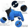 thumbnail image 3 of HQREA Medium Small Dog Coat Full Body Waterproof Winter Puppy Outdoor Jacket Thick Pet Jumpsuit Snowsuit, 3 of 6