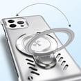 thumbnail image 3 of ELEHOLD for iPhone 13 Pro Max Case,Magnetic Adjustable Ring Holder Kickstand Breathable Hole Slim Heat Radiation Frameless Shockproof Protective Case for iPhone 13 Pro Max,Orange, 3 of 7