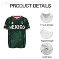 thumbnail image 3 of 2026 Mexico Soccer Jerseys Men, Mexican Jersey Soccer, Jersey De Mexico, Mexico National Team Soccer Jersey, Short Sleeve Football Shirt, Mexico Calendar Graphic Soccer Jersey for Adult and Kids, 3 of 16