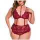 thumbnail image 5 of Picardías calado de encaje de talla grande para mujer, ropa interior Sexy, ropa de dormir, lencería íntima, mono, mono, pijama Fridja nalpqowj39419, 5 of 9