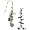 thumbnail image 3 of Jewelry Trends Sterling Silver Celtic Knot Seahorse Dangle Earrings, 3 of 4