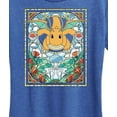 thumbnail image 3 of Pokémon - Dragonite Stained Glass  - Women's Short Sleeve Graphic T-Shirt, 3 of 5