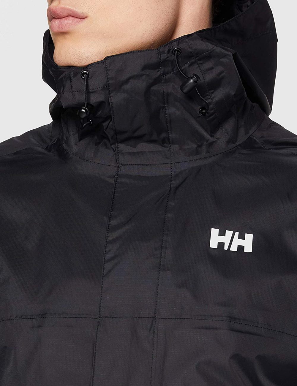 Helly Hansen Loke Lightweight Hooded Waterproof Windproof Breathable Rain Coat Jacket