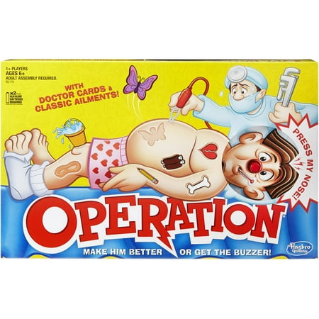 Classic Family Favorite Operation Game, Ages 6 and