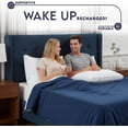 thumbnail image 6 of Utopia Bedding King Bed Pillow, 36"L x 18" W, Set of 2, Soft and High-Quality, Gusseted Pillow for All Sleep Positions (White), 6 of 7