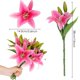 thumbnail image 3 of Flores artificiales de lirio de Tigre, flores falsas de tacto Real para boda, Fiesta en casa, jardín, tienda, decoración de oficina, 3 of 4