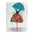 thumbnail image 1 of DIY 5D Diamond Painting Kit for Home Decor - Fashionable Back View of Beautiful Woman Design, 30x40cm Unframed Canvas with Acrylic Rhinestones, Pen, Tray & Glue Tools, Ideal Wall Art for Living Room,, 1 of 6