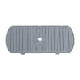 thumbnail image 3 of Abbracc Kitchen Sink Guard Water Catcher Pad Protection Mat Drying Mat Gray 35cm, 3 of 9