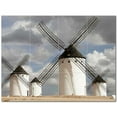 thumbnail image 1 of Windmill Photo Ceramic Tile Mural Kitchen Backsplash Bathroom Shower 406338-L43, 1 of 3
