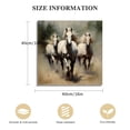 thumbnail image 2 of ARISTURING Animal Pictures Wall Art, Desert Running Horses Painting Picture Print on Canvas, Modern Wall Decor, Wildlife Wall Art, Animal Wall Decor, Horses Art Print, Vintage Art, Art, 2 of 5