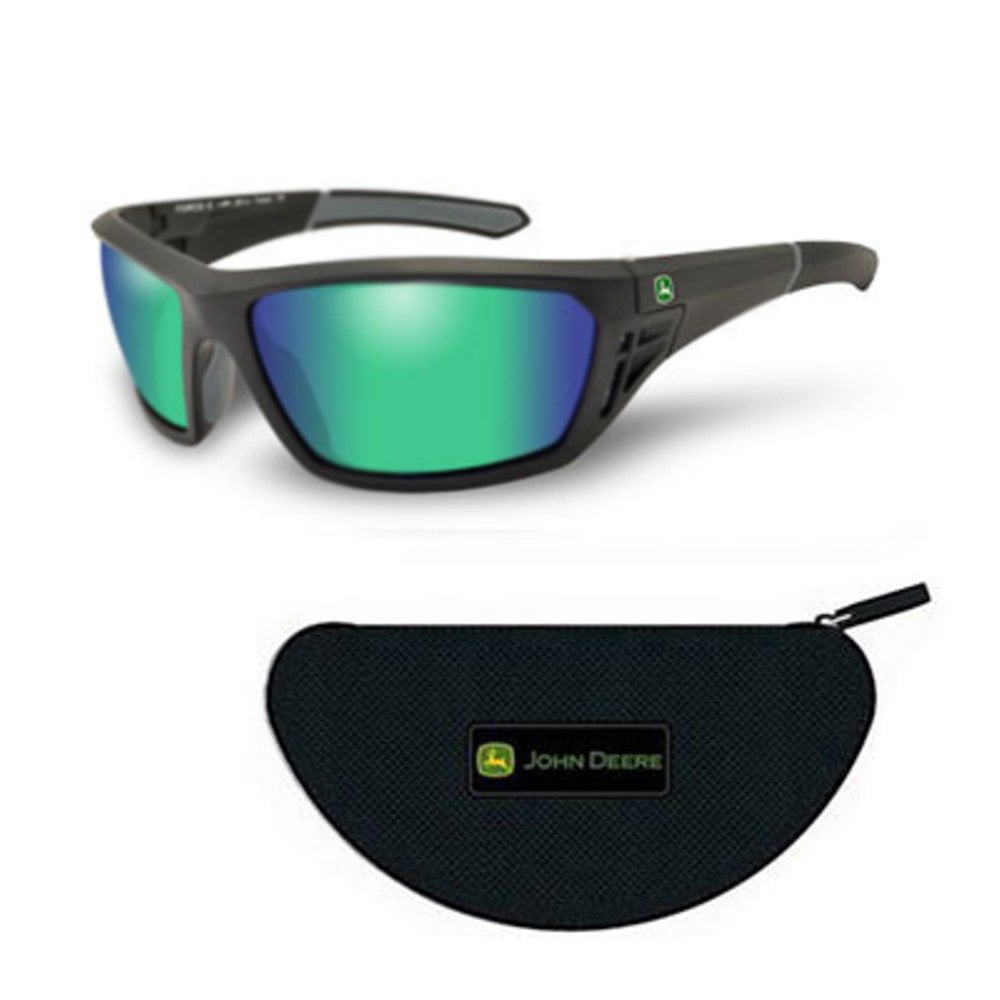 Wiley X John Deere Premium ForceX Polarized Green Mirror/Matte Black