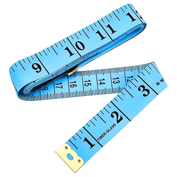 GJX Tools Measuring Tape for Body Fabric Sewing Tailor Cloth Knitting Home Craft Measurement House Tools Set （Blue）