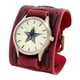 thumbnail image 5 of Reloj retro para hombre, estilo punk, reloj de pulsera con esfera grande, brazalete, reloj de pulsera para el día de San Valentín, día de Acción de , ROJO Fernando reloj de pulsera, 5 of 6
